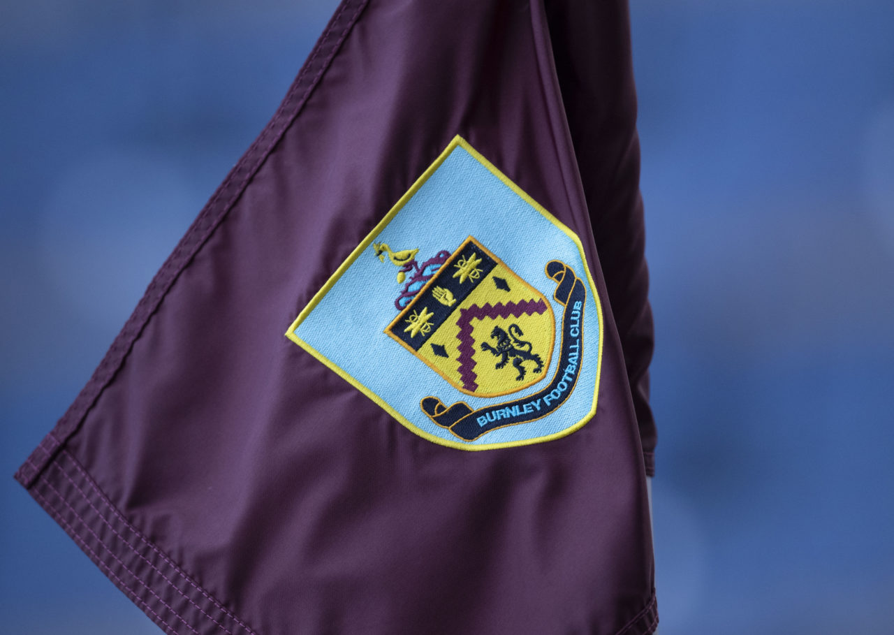 Burnley FC badge of a corner flag
