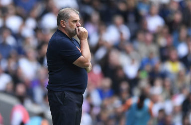 Ange Postecoglou looks on