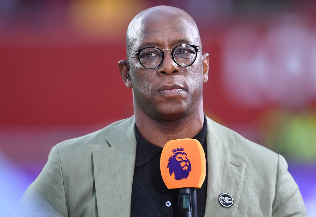 Ian Wright on punditry duty